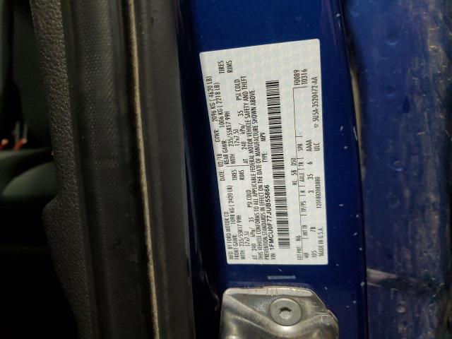 2018 FORD ESCAPE S - 1FMCU0F77JUB55866