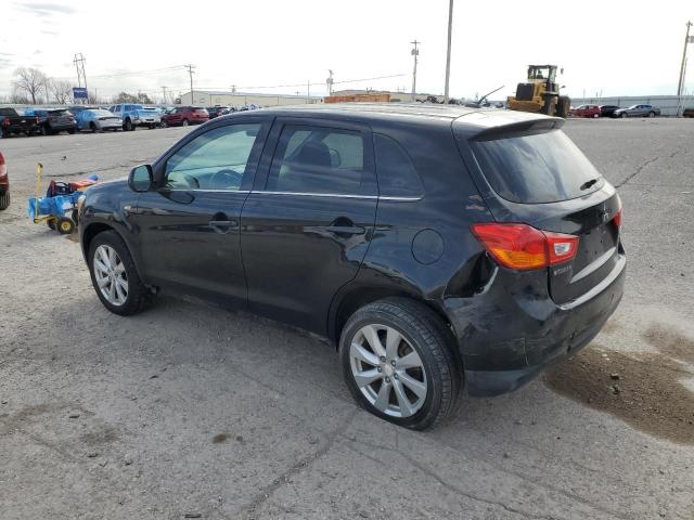 MITSUBISHI OUTLANDER 2014 black  gas 4A4AP4AU2EE003154 photo #3