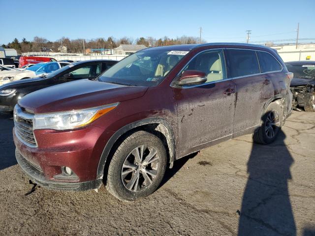 2016 TOYOTA HIGHLANDER 5TDJKRFH3GS229392