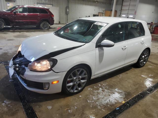 VOLKSWAGEN GTI 2014 white  gas WVWHD7AJ0EW010197 photo #1