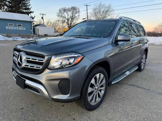 MERCEDES-BENZ GLS 450 4M 2018 gray  gas 4JGDF6EE7JB168825 photo #3