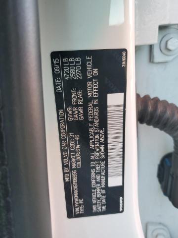 2016 VOLVO S80 PREMIE YV140MAKXG1196956