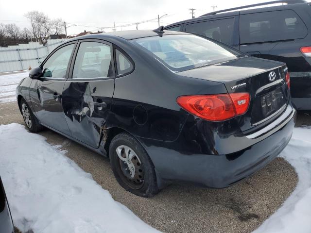 HYUNDAI ELANTRA GL 2009 black  gas KMHDU46D89U806127 photo #3