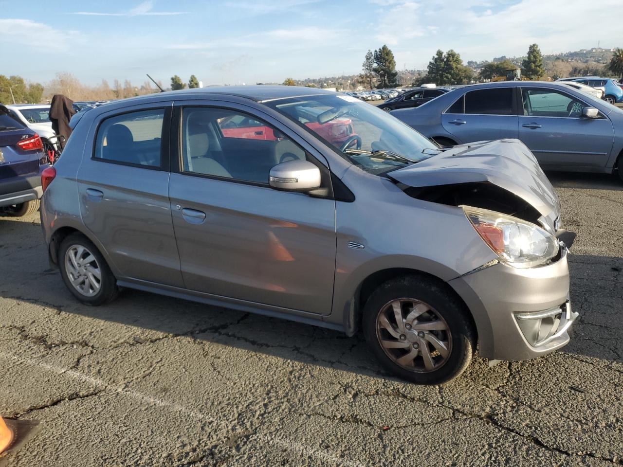 Lot #3049669126 2017 MITSUBISHI MIRAGE SE