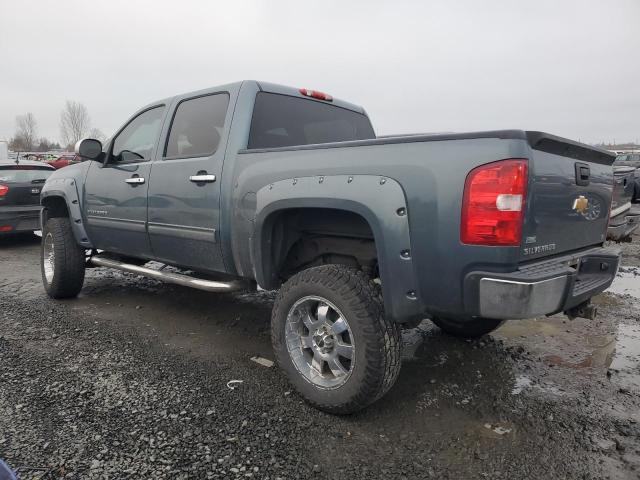 CHEVROLET SILVERADO 2012 teal  flexible fuel 1GCPKSE79CF171065 photo #3