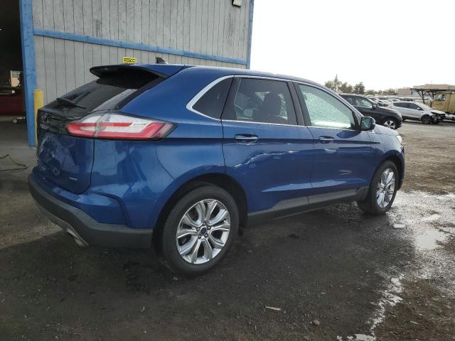 FORD EDGE TITAN 2022 blue  gas 2FMPK4K90NBA39880 photo #4