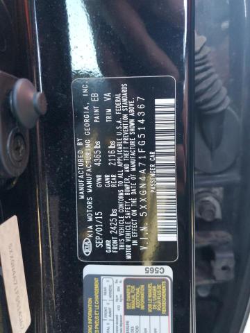 2015 KIA OPTIMA EX - 5XXGN4A71FG514367