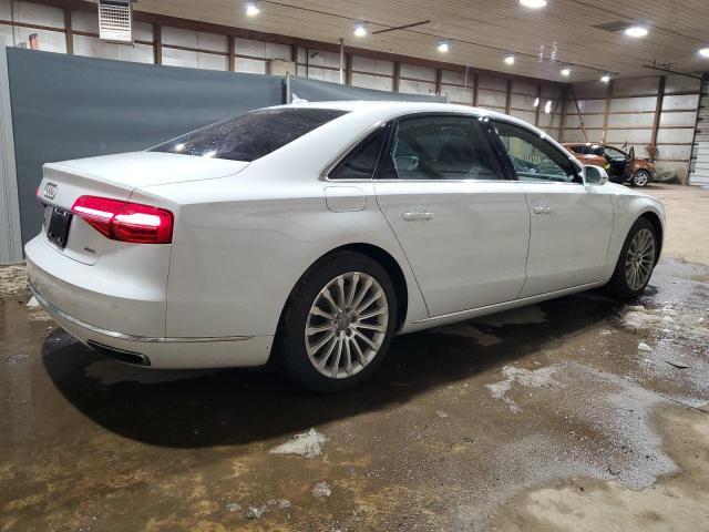 AUDI A8 L QUATT 2015 white  gas WAU3GAFDXFN035453 photo #4