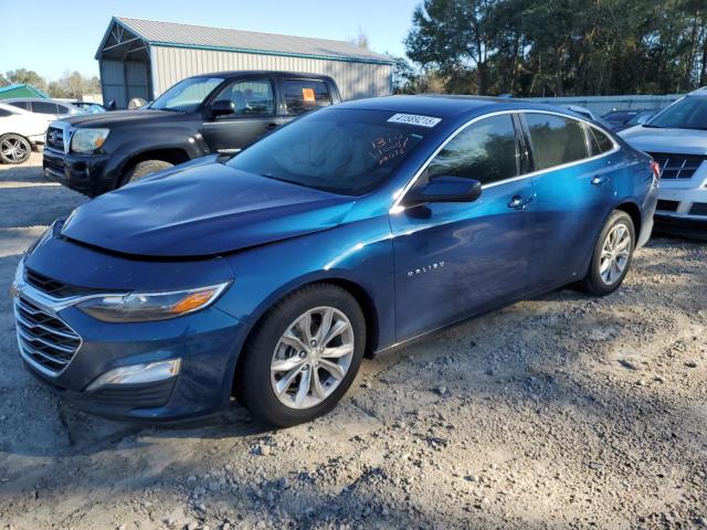 CHEVROLET MALIBU LT 2019 blue  gas 1G1ZD5ST4KF118268 photo #1