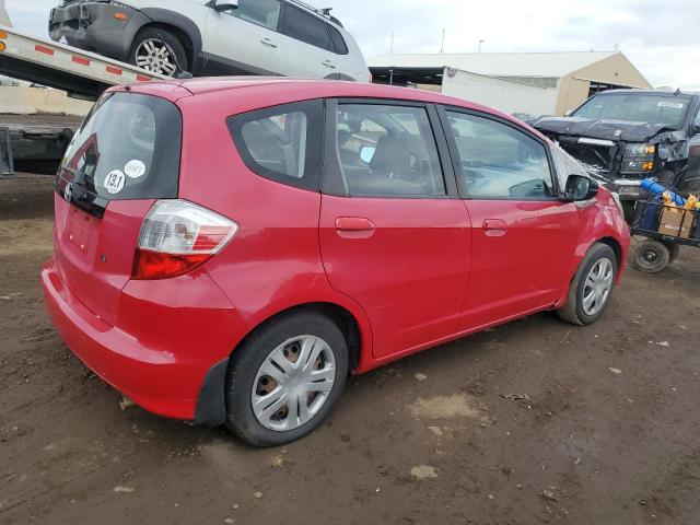 HONDA FIT 2010 red  gas JHMGE8G21AC001033 photo #4