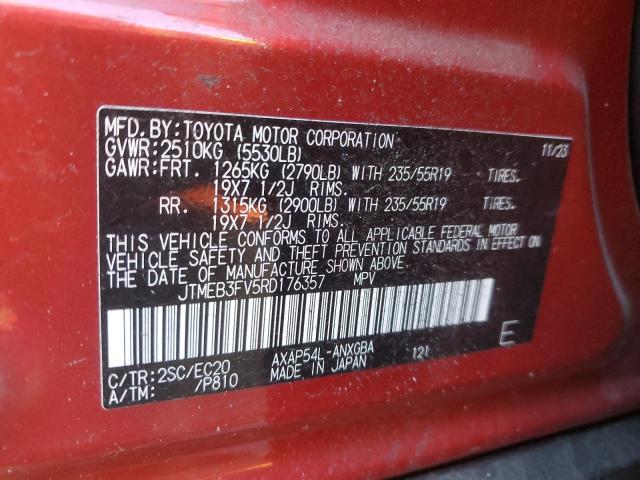 2024 TOYOTA RAV4 PRIME - JTMEB3FV5RD176357