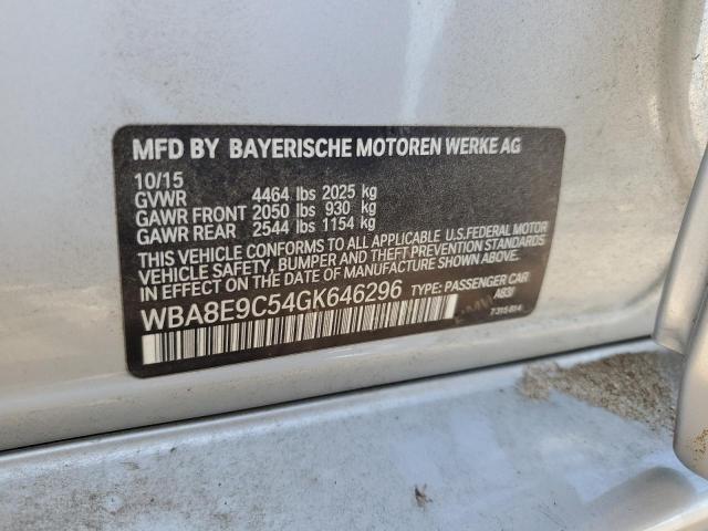 2016 BMW 328 I SULE - WBA8E9C54GK646296