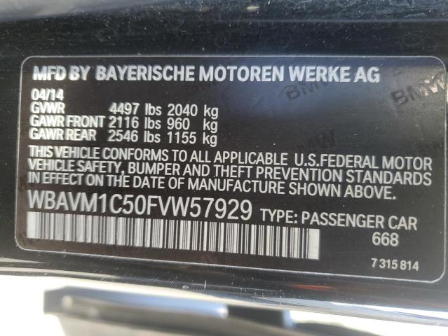 2015 BMW X1 SDRIVE2 WBAVM1C50FVW57929