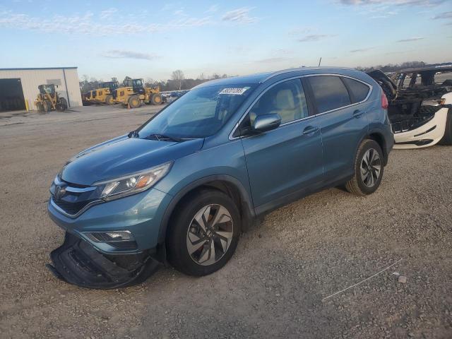 HONDA CR-V TOURI 2015 turquoise  gas 5J6RM3H97FL025141 photo #1