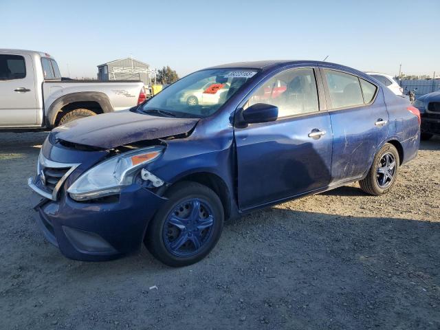 NISSAN VERSA S 2018 blue  gas 3N1CN7AP5JL850054 photo #1