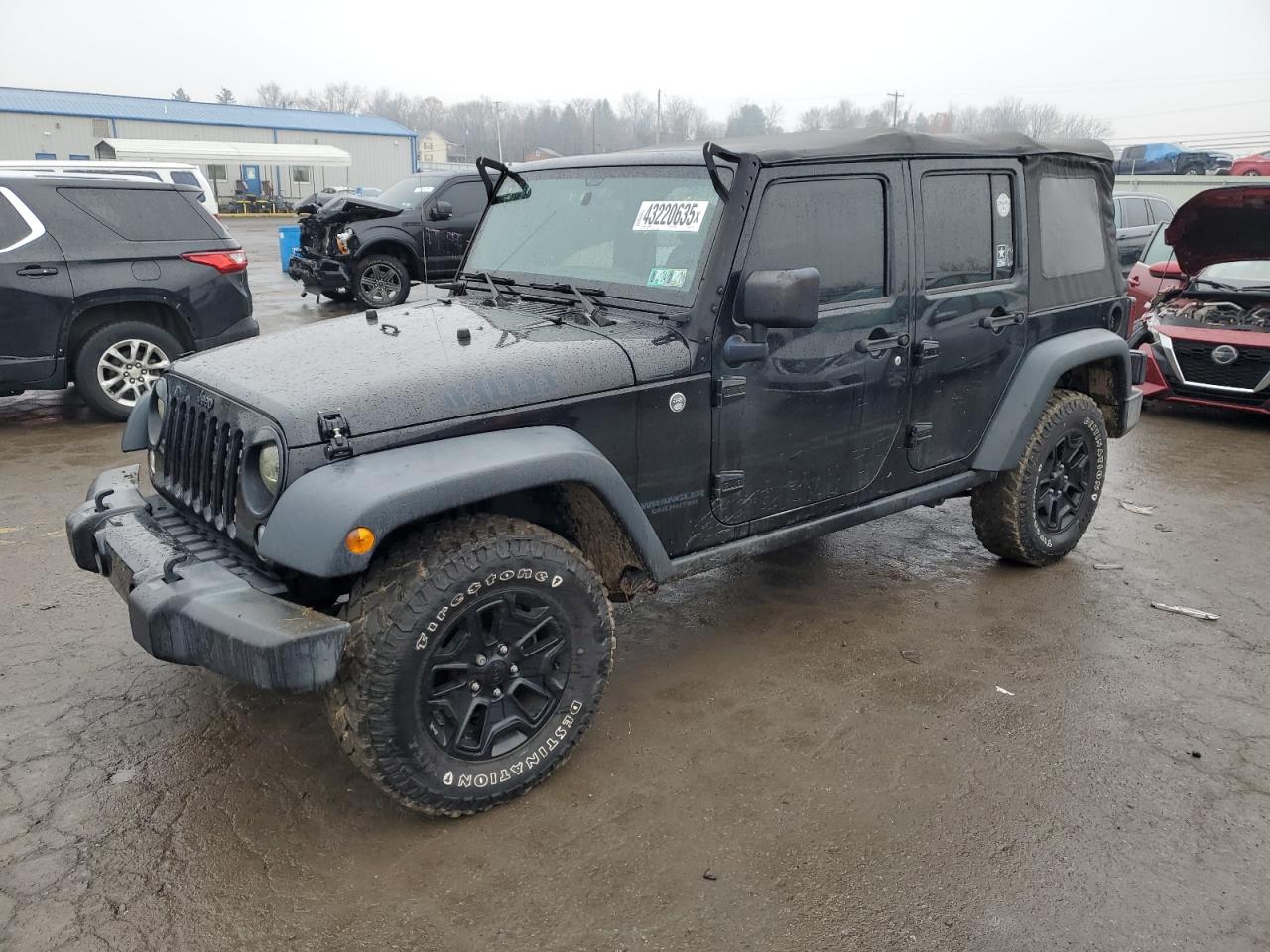  Salvage Jeep Wrangler