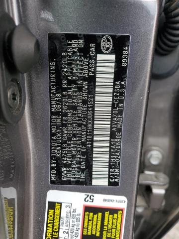 2018 TOYOTA CAMRY L - 4T1B11HKXJU641521
