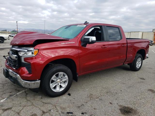 CHEVROLET SILVERADO 2024 red  gas 3GCPACED9RG458976 photo #1