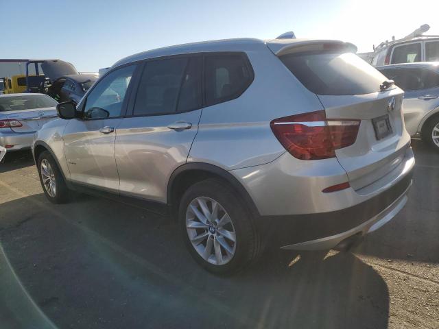 BMW X3 XDRIVE2 2013 silver  gas 5UXWX9C56D0A24425 photo #3