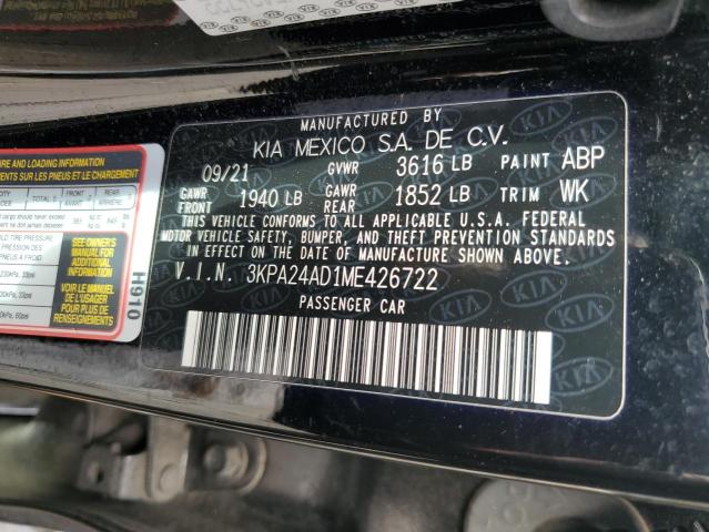 2021 KIA RIO LX - 3KPA24AD1ME426722