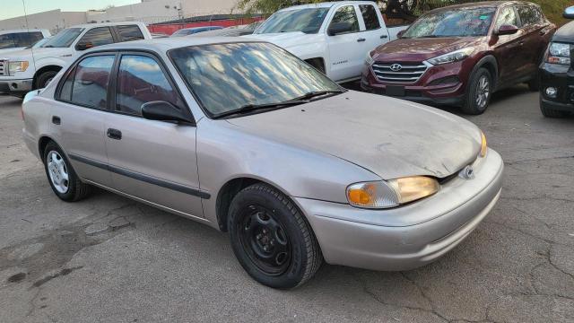 CHEVROLET GEO PRIZM 2001 silver sedan 4d gas 1Y1SK54891Z425628 photo #1