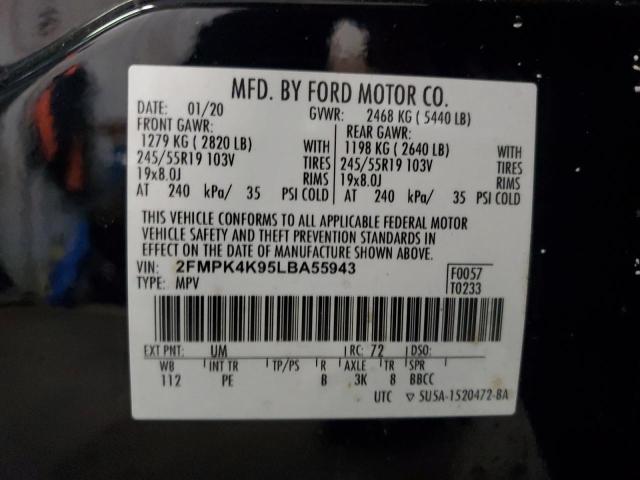 2020 FORD EDGE TITAN - 2FMPK4K95LBA55943