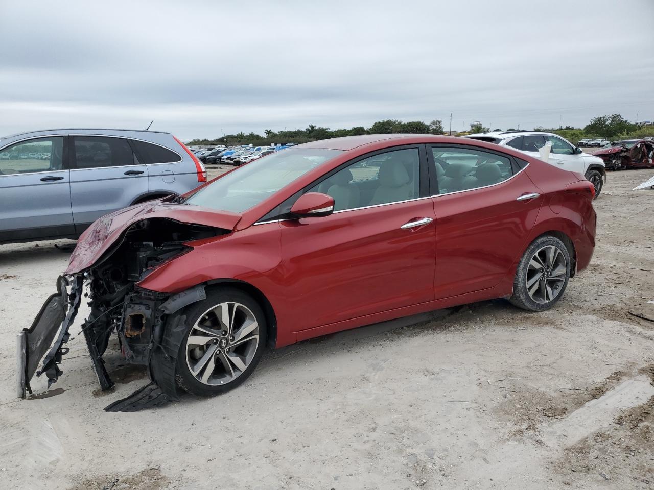  Salvage Hyundai ELANTRA