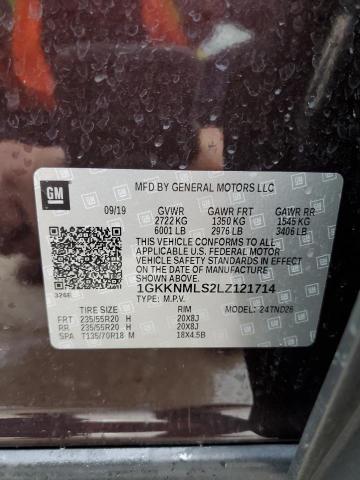 2020 GMC ACADIA SLT - 1GKKNMLS2LZ121714
