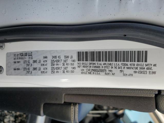 2016 JEEP CHEROKEE S - 1C4PJMAB6GW268979