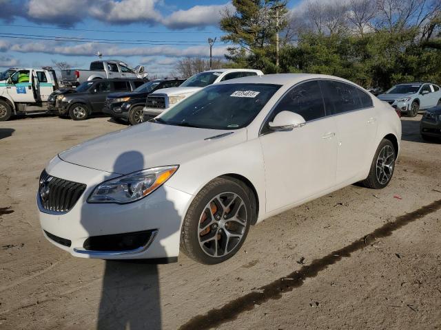 BUICK REGAL SPOR 2017 white sedan 4d gas 2G4GL5EX5H9191064 photo #1