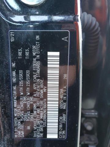 2022 TOYOTA HIGHLANDER - 5TDJZRBH2NS166414