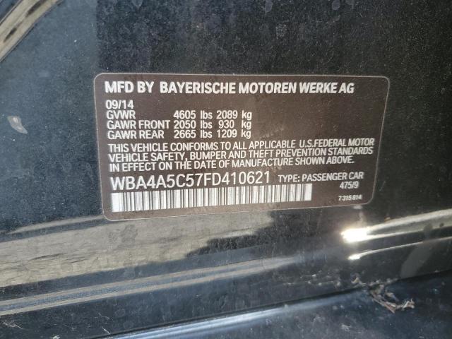 2015 BMW 428 I GRAN WBA4A5C57FD410621