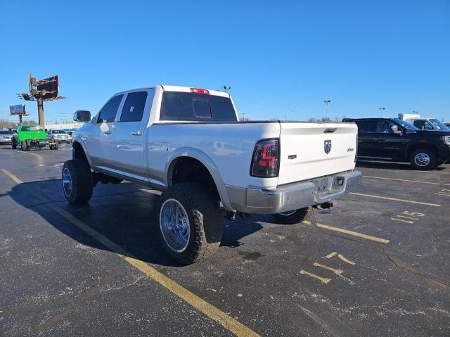 DODGE RAM 2500 2011 white crew pic gas 3D7TT2CT0BG609115 photo #4