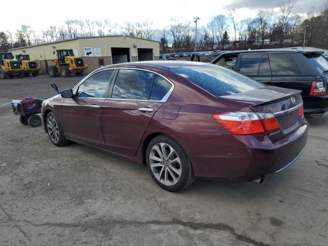 HONDA ACCORD SPO 2013 burgundy  gas 1HGCR2F51DA059786 photo #3