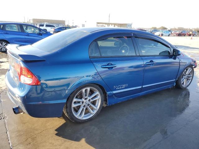 HONDA CIVIC SI 2010 blue  gas 2HGFA5E56AH700094 photo #4