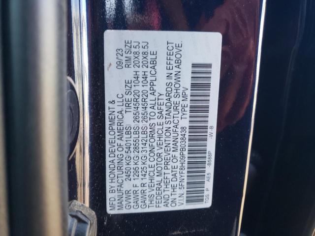 2023 HONDA PASSPORT E 5FNYF8H09PB038438
