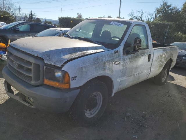 FORD F350 SRW S 1999 white  diesel 1FTSF30F9XEB63577 photo #1