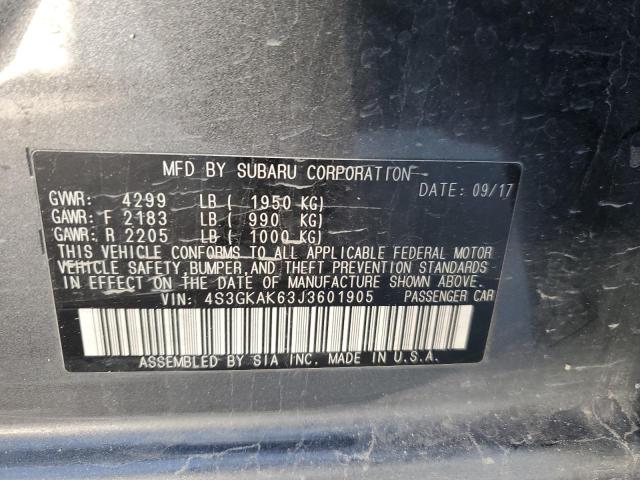 2018 SUBARU IMPREZA SP - 4S3GKAK63J3601905