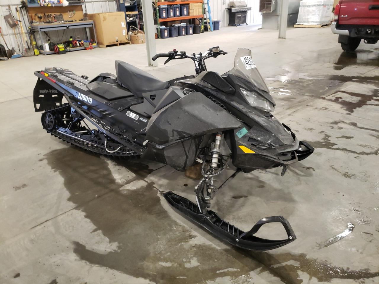  Salvage Ski-Doo Snowmobile