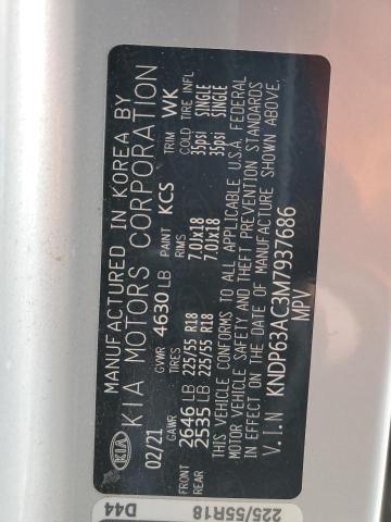 2021 KIA SPORTAGE S KNDP63AC3M7937686