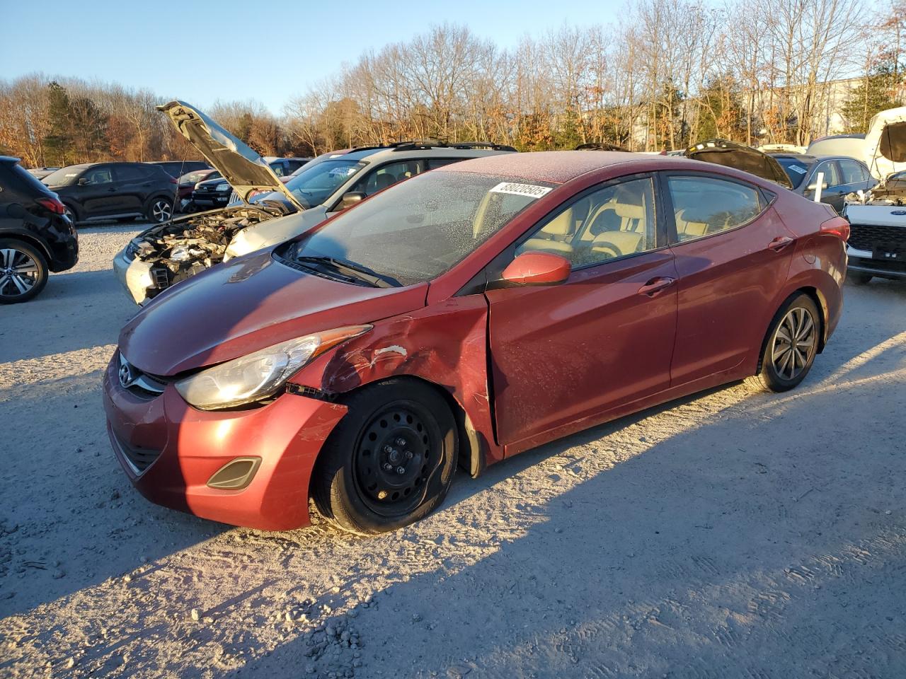  Salvage Hyundai ELANTRA