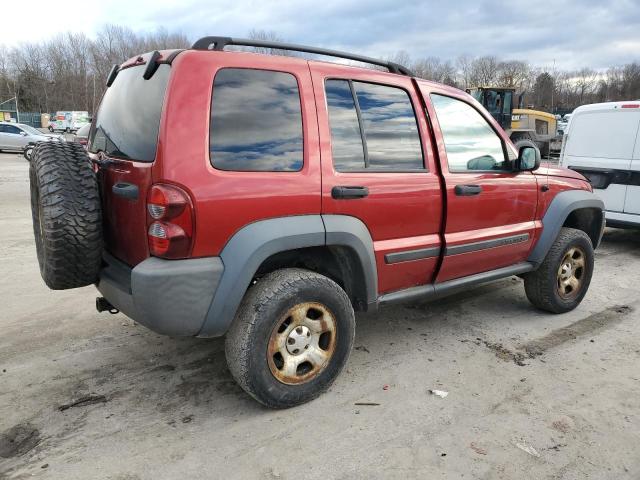 JEEP LIBERTY SP 2007 red  gas 1J4GL48K37W533240 photo #4