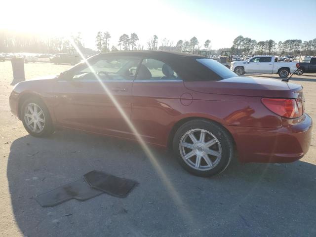 CHRYSLER SEBRING TO 2008 red  gas 1C3LC55R78N129056 photo #3