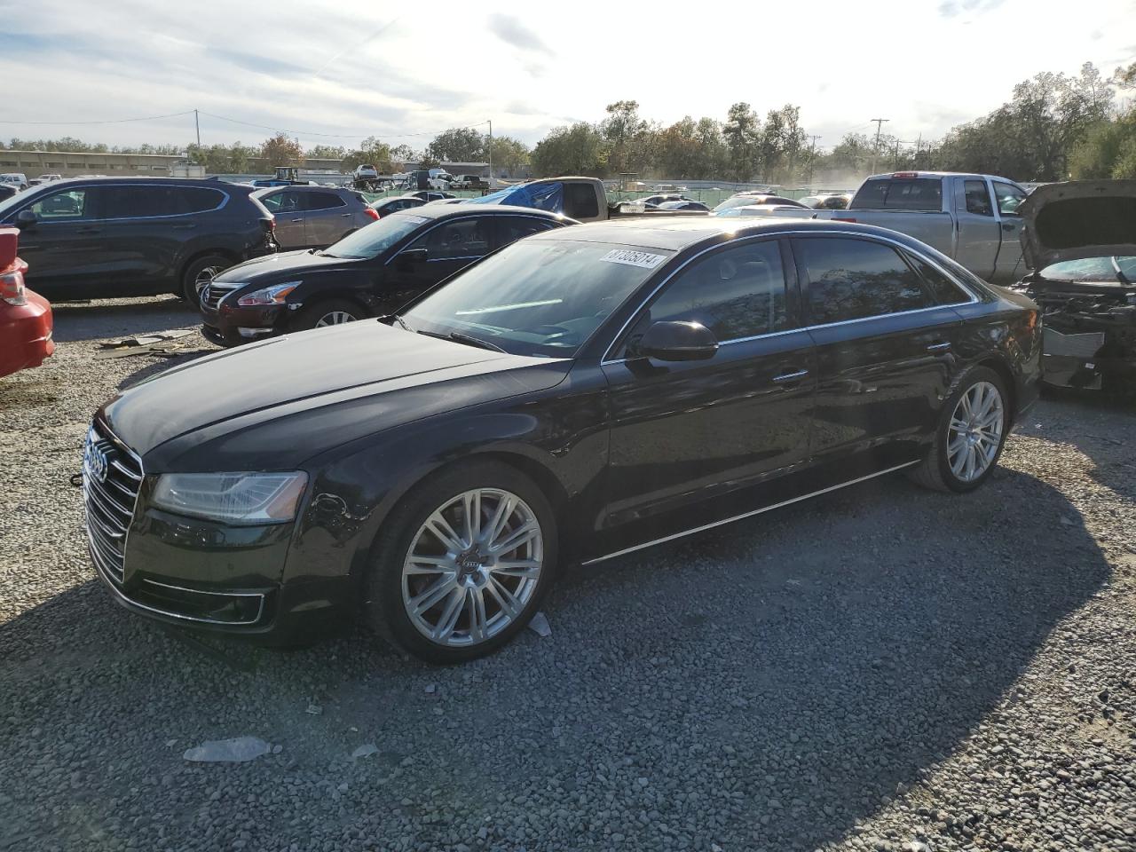 Lot #3056289398 2015 AUDI A8 L QUATT