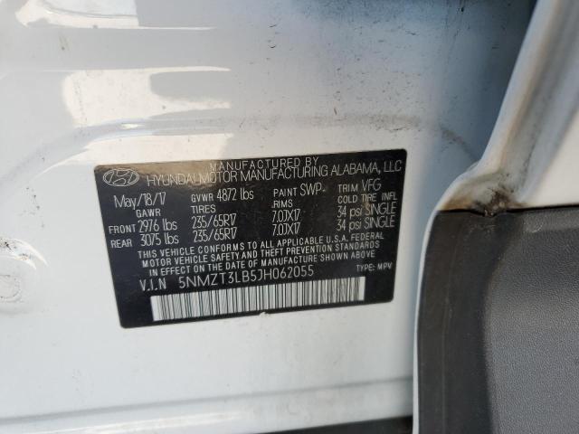 2018 HYUNDAI SANTA FE S - 5NMZT3LB5JH062055