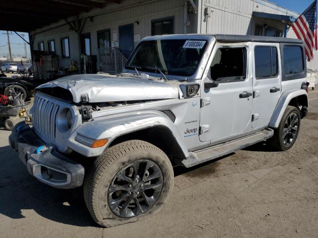 JEEP WRANGLER S 2023 silver  hybrid engine 1C4JJXP60PW689291 photo #1