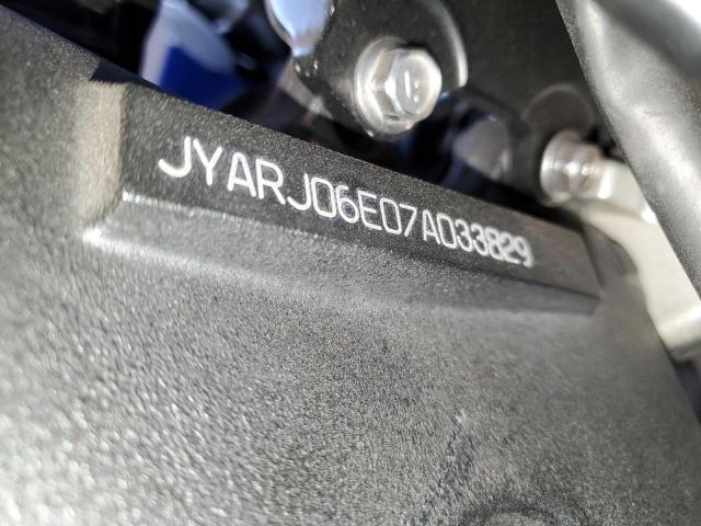 2007 YAMAHA YZFR6 S JYARJ06E07A033829