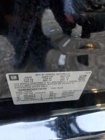 2016 CHEVROLET SILVERADO C1500 LT 1GCRCRECXGZ136728