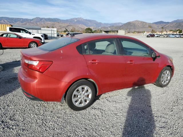 KIA RIO LX 2015 red sedan 4d gas KNADM4A30F6494935 photo #4