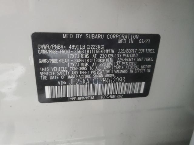 2023 SUBARU FORESTER W JF2SKALC1PH462093